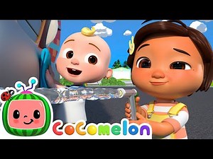 Fire Truck Wash Song | CoComelon Nursery Rhymes & Kids Songs