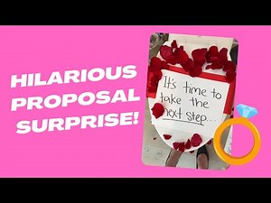 WATCH NOW: This Surprise Proposal Took a HILARIOUS Turn!😂💍
