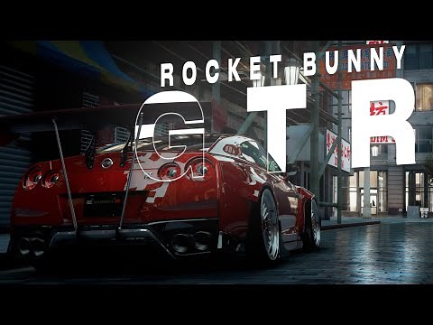 GTA 5 - Rocket Bunny GTR (Cinematic Showcase/Film, Rockstar Editor GTA V Mods, 4K)