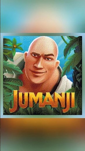 Jumanji pixelart 😍#minecraft #pixelart #shorts #subscribe