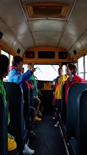 15 children boarded a school bus for a field trip | English Stories Hub