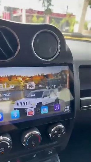 Estereo de Pantalla Plug&Play para Jeep Patriot y Compass MK Facelift