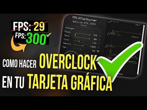 Como OVERCLOCKEAR TARJETA GRÁFICA de Nvidia y AMD