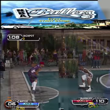 46K views · 463 reactions | NBA Ballers Experience the nostalgia of playing NBA Ballers on the Playstation 2 with its exciting hoops action, street ball vibes, jaw-dropping tricks, and high-flying dunks. Relive the magic of this classic game! #videogames #NBA #sports #gaming | Retro-Entertainment TV | Facebook