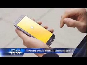 Snapchat Hacked with 4.6M Usernames Leaked
