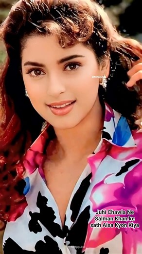 Juhi Chawla ने रिकॉर्डिंग रूम में Salman Khan को थप्पड़ क्यों मारा..😫😱 #facts #trending #shorts