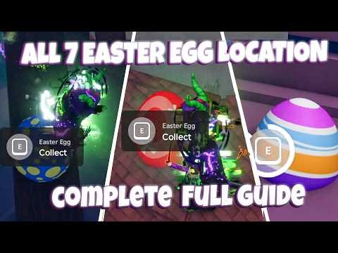 All 7 Easter Egg Complete Location in Sailor Piece Roblox