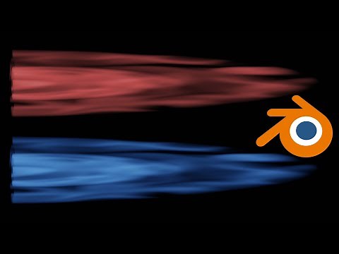 How to make a rocket flame in Blender