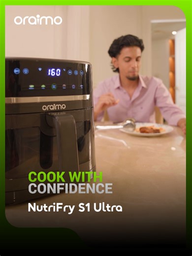 Smart cooking, effortless living. Meet the kitchen upgrade — oraimo NutriFry S1 Ultra. 🍟✨ Order via bio link. #oraimoNutriFryS1Ultra #oraimoBangladesh #keepexploring #AirFryer #fyp #Tech