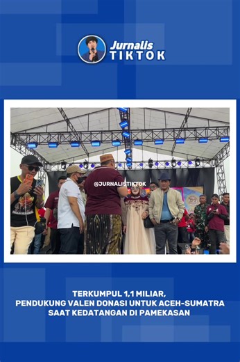 Donasi Aceh Sumatra pada saat konser valen 1 januari 2025 1. Trand Hijab 15 2. Bm mas tamberuh 25 H. Yudi 3. Bupati 25 4. Wabup 25 5. H. Yaqub 100 6. H. Her 500. 7. Owner hijab elye 25 8. Umi zaskiya 25.000 9. Risma ketring 100 10. toko mas nuri jaya 50 h 11. Bunji owner arta ldt 88 jt 12. Fauzi salon 11 juta 13. Radian glor 11 juta 14. Owner nesma 100 juta 15. Satu jiwa jambringin proppo 11 500.000 100.000 100.000 100.000 88.000 50.000 25.000 25.000 25.000 25.000 25.000 15.000 11.000 11.000 11.