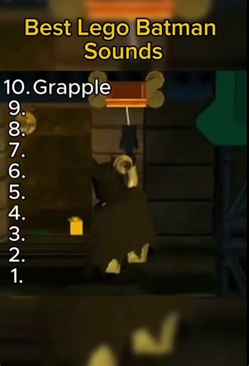 Ranking best Lego Batman sounds #fyp #viral #ranking #legobatman