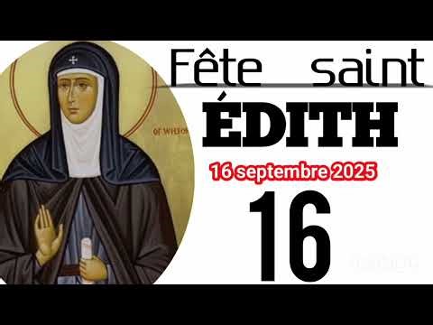 Men tout boul fête saint Édith 16 septembre 2025