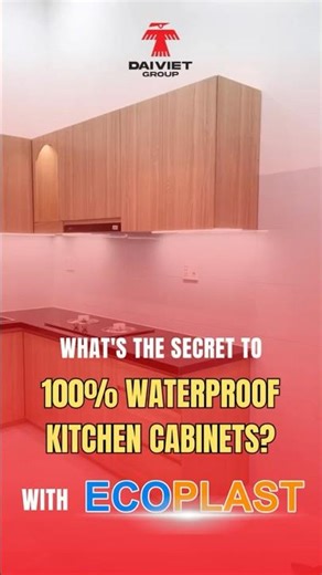 WHAT'S THE SECRET TO 100% WATERPROOF KITCHEN CABINETS?