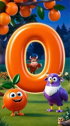 Letter O | ABC | O for Orange #LetterO #PhonicsForKids