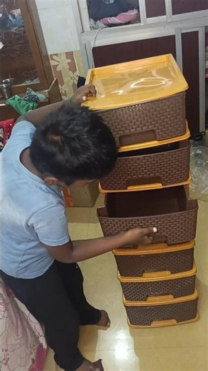 7 layer plastic drawer #drawer