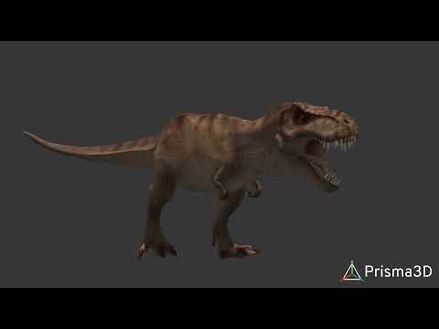 T. Rex Roar Animation – Original Sound Design – 3D Animation