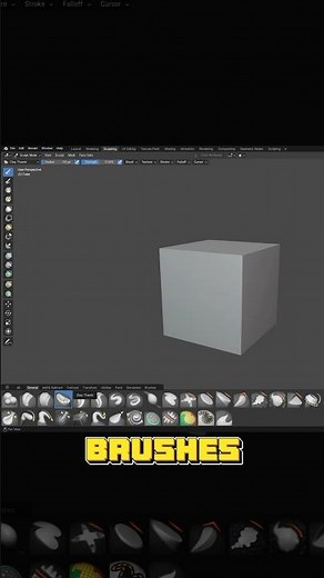 How to add brushes to the asset browser in Blender 4.3?! Append sculpting brushes #blender3d