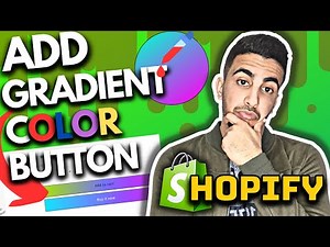 How To Add Gradient Color To Buttons In Shopify