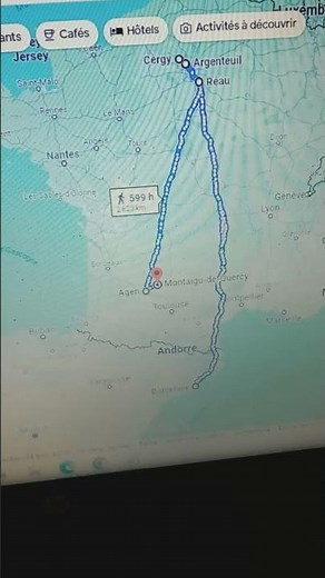 Colis Mondial Relay bilan #carbone? #Argenteuil Montaigu 579 kms, 2623 kms pour #colis #MondialRelay