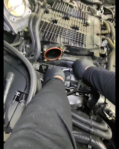 Just another day being a technician. Today we are replacing spark plugs and ignition coils on a 2009 G37 with a p0300 fault code (random misfire detected) #fyp #mechanic #g37 #automotive #vlog