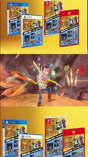 SWITCH TOY STORY: RETRO ROUNDUP + TOY STORY 3 COMPLETE EDITION