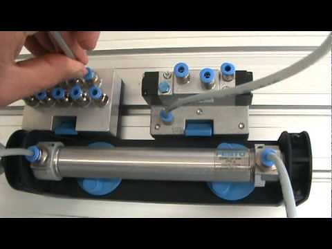 Práctica 11 - Funcionamiento valvula de accionamiento neumático