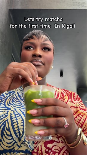 Trying Matcha for the First Time in Kigali