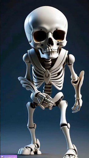 Funny Skeleton Dance 😂💀 | Crazy Dance Moves #shorts