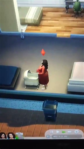 not my sims having two sets of twins 😭 & her husband breaking 4th wall & dy*ng 💀 #sims4 #simsstory