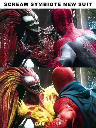 Mary Jane Symbiote vs Spider Man 🤯😱 Suits Comparison