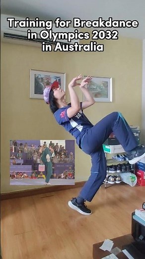 Training for #Breakdance Olympics in #Australia 🇦🇺 #raygun #breaking #parisolympics2024 #bboy #bgirl