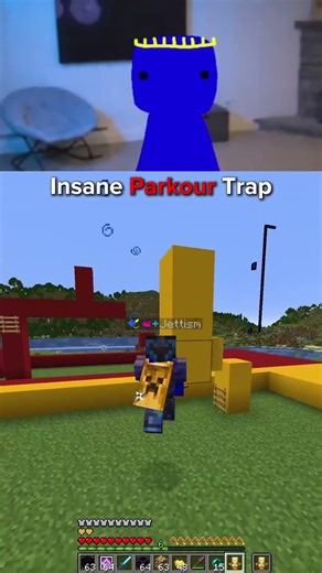 HOW DOES THIS PARKOUR TRAP WORK