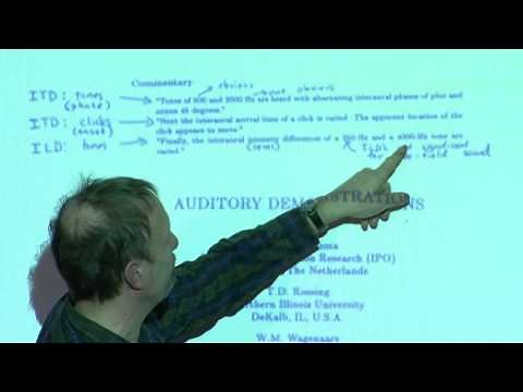 20. Sound localization 1: Psychophysics and neural circuits