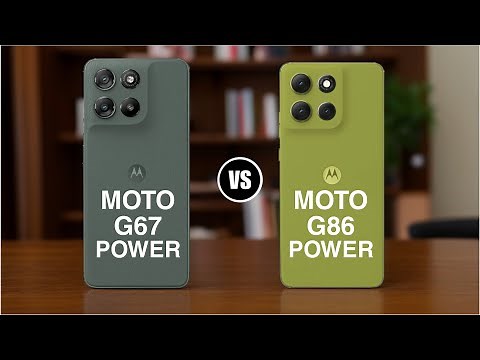 Motorola Moto G67 Power vs Motorola Moto G86 Power