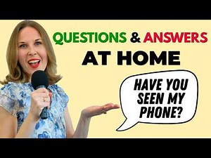 Questions & Answers at Home | Easy English Conversation Practice