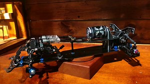 DIY1/10后驱漂移车架 MK鲨鱼一代前波箱 OD后波箱 后纵置电机 前卧式避震