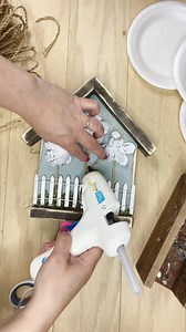 I loved creating this beautiful spring landscape & the main feature were the CUTEST Metal Flowers! They are so easy to make! If you're not comfortable free-handing, maybe try using cookie cutter or other template to trace! Have you used the Dollar Tree Cookie Sheets as crafting metal?! It's pretty awesome! #dollartreecrafts #springdecor | Hammons Nest