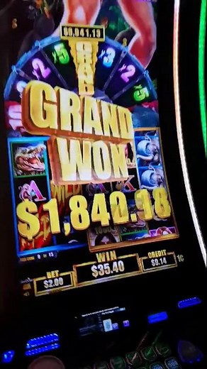 Big win hand pays casino montreal 7000$ tarzan slot machine