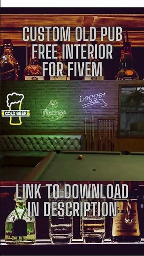 GTA 5 | Old Pub | MLO Interior Free #fivem #gta5 #gta5rp #mlo