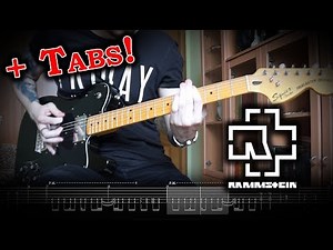 [How to Play] Rammstein - Radio (Guitar Tutorial w/Tabs)