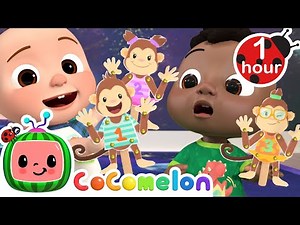 Five Little Monkeys Song with JJ and Cody | CoComelon Nursery Rhymes & Kids Songs