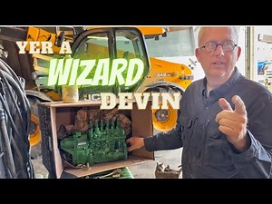 Fixing the Diesel Fuel Injector Pump on our John Deere 8100 Tractor