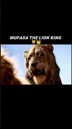 MUFASA THE LION KING 🦁👑 #mufasa #lionking #viralvideo #thelionking