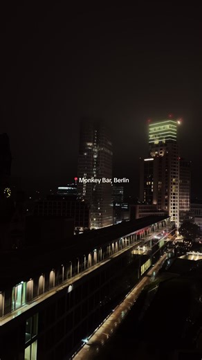 Best Rooftop Bars in Berlin | Monkey Bar at Night