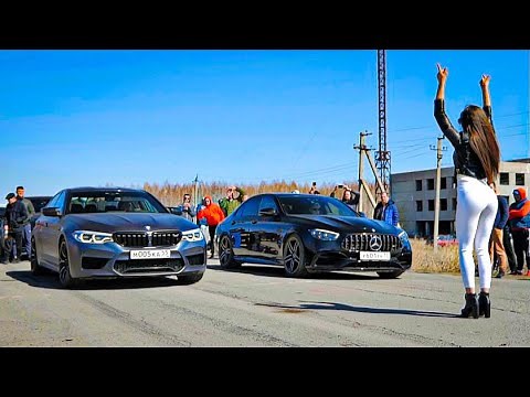 ТИТАНЫ: AMG E63s v BMW M5 Competition | Mercedes-AMG E53 vs BMW X5M + Mitsubishi Evo 9