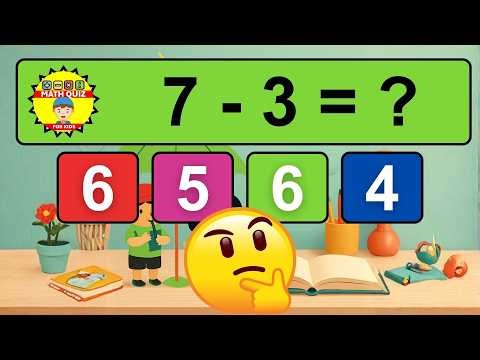 20 Fun Subtraction Challenges for Kids – Can You Solve Them? 🎉