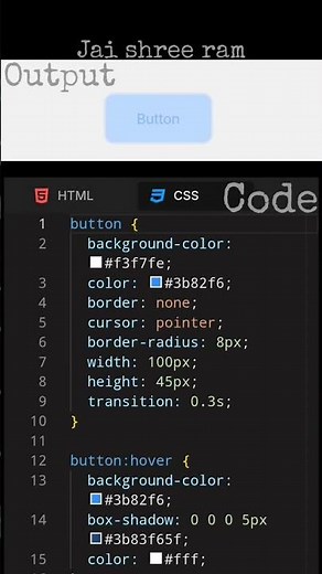 Modern Button Animation Using HTML & CSS 🔥 | Beginner Friendly Tutorial 2025