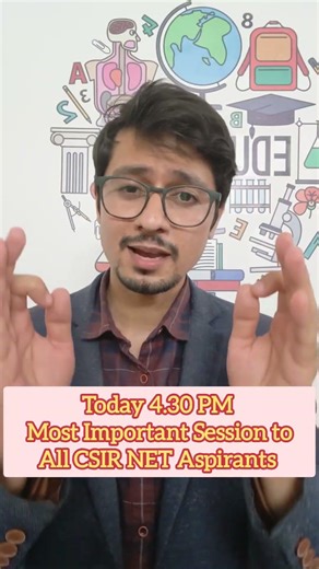 Today 4:30 PM | Most Important Session to All CSIR NET Aspirants | IFAS
