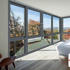 [Hot Item] Modern Aluminum Sliding Window Insect Screen and Lock Sound Window