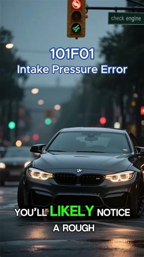 BMW Code 101F01 Fix: Rough Idle & Stalling Solved
